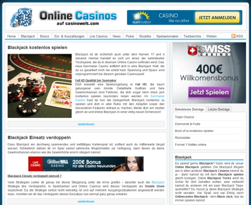 online blackjack